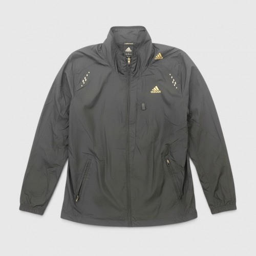 Adidas Αντιανεμικό Τζάκετ Μαύρο Χρυσό /pre owned
